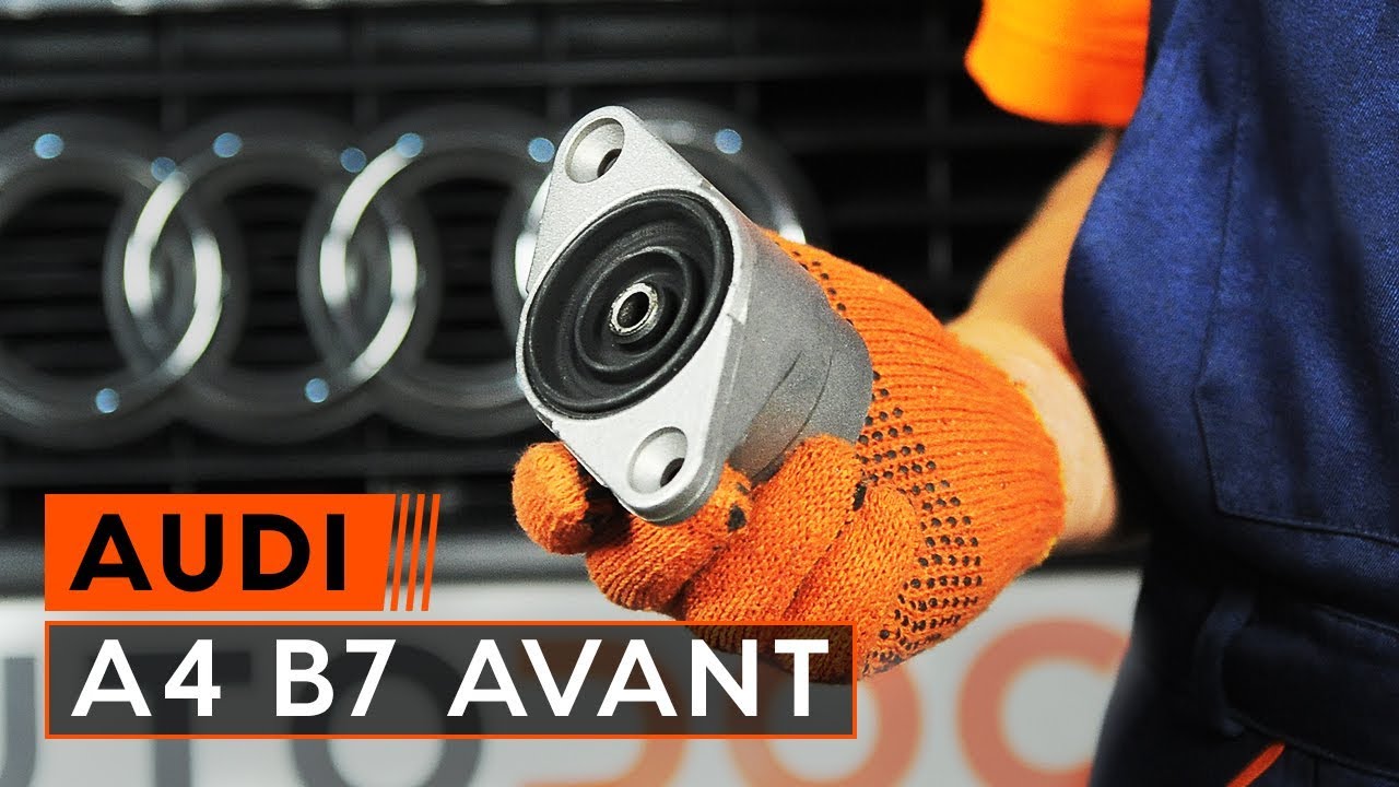 Kuidas vahetada Audi A4 B7 Avant taga-amordi tugilaager – õpetus