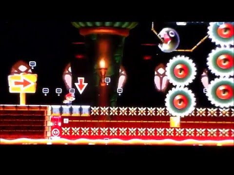 Super Mario Maker: How To Beat Ross's Companion Vine