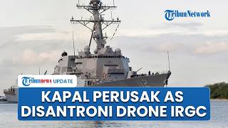 2 Kapal Perusak AS Dikunci Rudal Iran di Hormuz, Armada Raksasa Trump Kabur Disantroni Drone IRGC