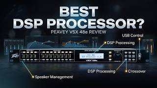 Video thumbnail for Peavey VSX48e Processor 4 inputs 8 Outputs Programmable Crossover Loudspeaker DSP Management System by MX