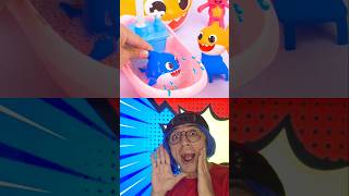 Unboxing and Review Pinkfong Baby Shark Swimming | ASMR Video #shorts #asmr