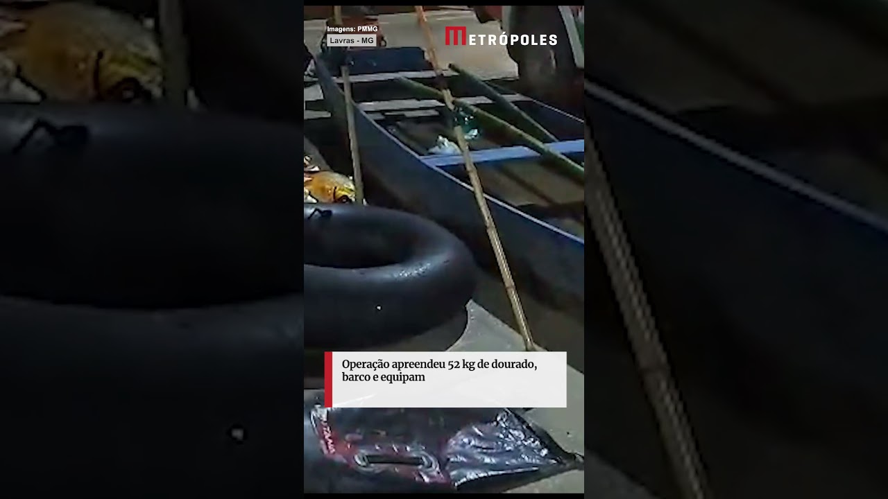 Pescadores pulam em rio de hidrelétrica para fugir da PM em Minas
