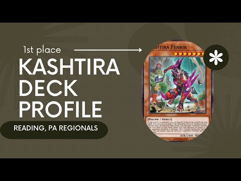 1st Place UNDEFEATED Kashtira Deck Profile READING, PA REGIONALS 🥇