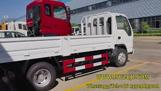 Продажба на платформена количка Isuzu ELF 4tons dropside cargo lorry truck - Изображение 4 | Forkliftonline BG Нова платформена количка Isuzu ELF 4tons dropside cargo lorry truck | Изображение 4 - Forkliftonline
