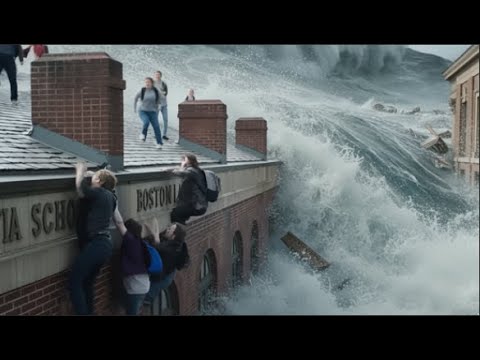 Mega Tsunami: Boston Coast Collapses, Zakim Bridge Swept Away