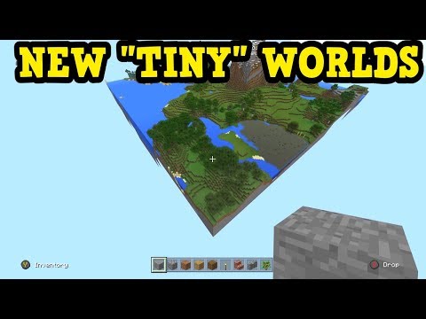 Minecraft Xbox - The SMALLEST World Size That Has EVER Existed
