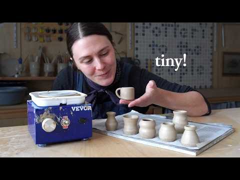 The smallest pottery wheel that actually works