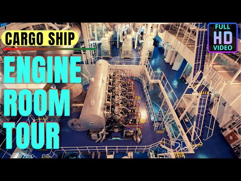 Cargo Ship Engine Room