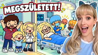 Végre MEGSZÜLETETT a KISHÚGOM!👶🏻🩷 #tocaboca