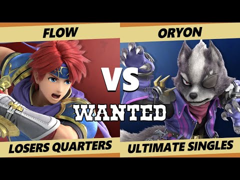 Wanted S4 C2 Losers Quarters - Oryon (Wolf) Vs. Flow (Roy) SSBU Ultimate Tournament