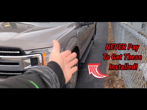 How To Install Running Boards On Your F150! *VERY EASY*
