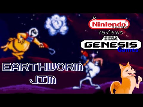 A Nintendo Fanboy reviews Sega Genesis game: Earthworm Jim