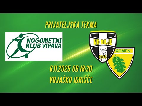 Vipava : Bilje - Komen | prijateljska tekma U15 | 6.11.2025