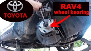 2006 - 2012 Toyota Rav4 Wheel Bearing Replacement