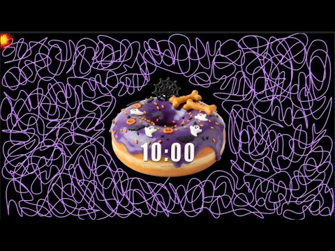 10 Minute Timer Bomb Halloween Donut🍩