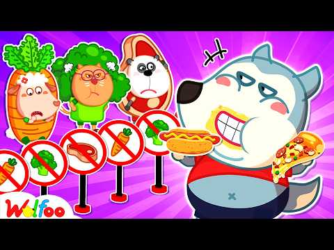 Wolfoo! DON'T EAT TOO MUCH FAST FOOD! 🍔🚫| Healthy Habits for Kids| Wolfoo Channel