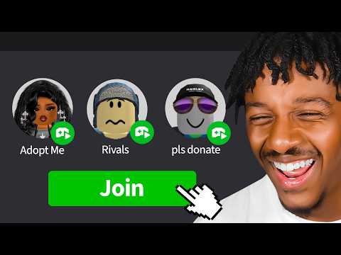 I JOINED MY FOLLOWERS ON ROBLOX