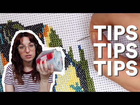 cross stitch tips for all you beginners out there