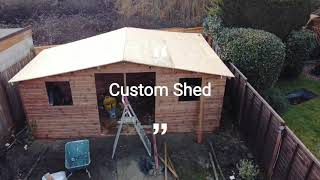 Replaced Complete Roof, Extended Porch, Custom Shed.