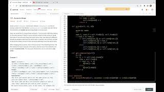 YouTube video 'Leetcode 721. Accounts Merge - Disjoint Set / Union-Find'