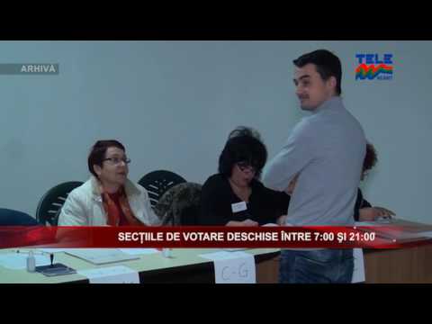 Sectiile de votare deschise intre orele 7 21