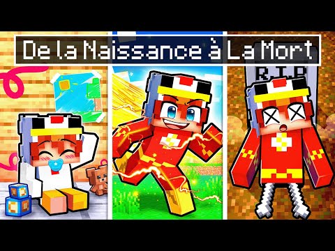NAISSANCE à la MORT du JOUEUR LE PLUS RAPIDE de Minecraft !