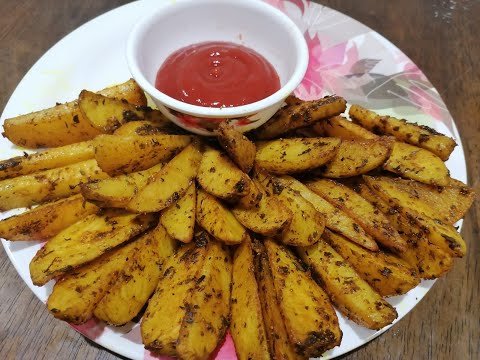 Easy & Tasty Masala Potato Wedges Recipe | potato Wedges | Aloo wedges.
