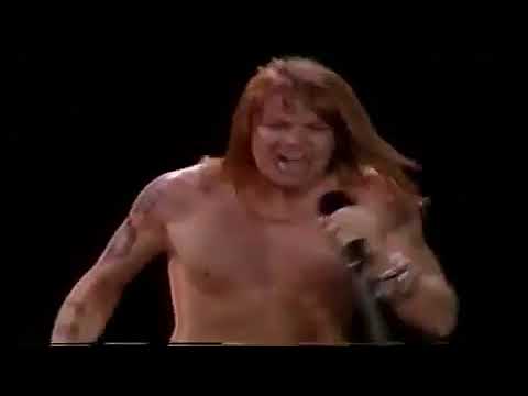 Guns N' Roses - Welcome to the jungle live 1991