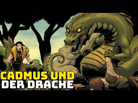 Kadmos konfrontiert den Drachen - Der Ursprung der Stadt Theben - Griechische Mythologie