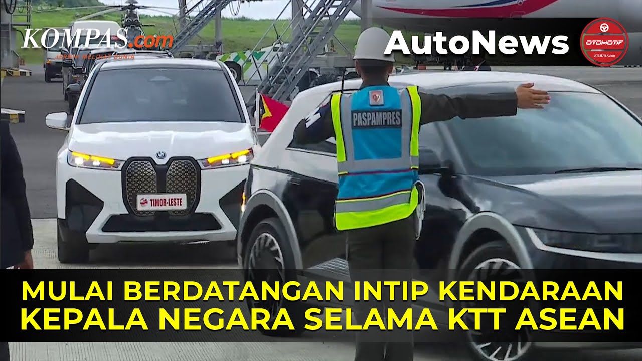 Peserta KTT ASEAN Mulai Datang, Kepala Negara Tetangga Pakai BMW iX