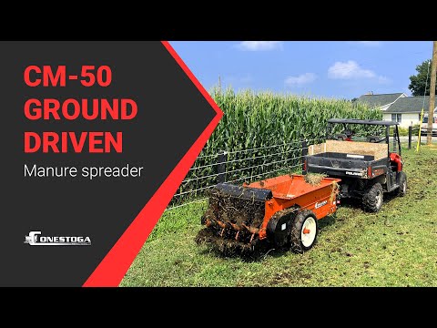 Conestoga ATV Manure Spreader Ground Driven - Image 2