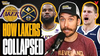 How LeBron & Lakers FELL APART vs. Jokic & Nuggets in Game 1 | Hoops Tonight