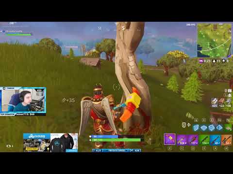 Shroud solo Fortnite game 1  #