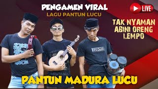 Download lagu PENGAMEN VIRAL LAGU PANTUN BIKIN NGAKAAAKK CAK IMA... mp3