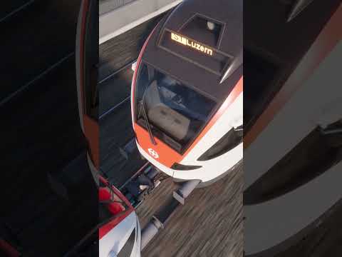 🚆 What a slick train the RABe 523 is! | #trainsimworld3 #shorts