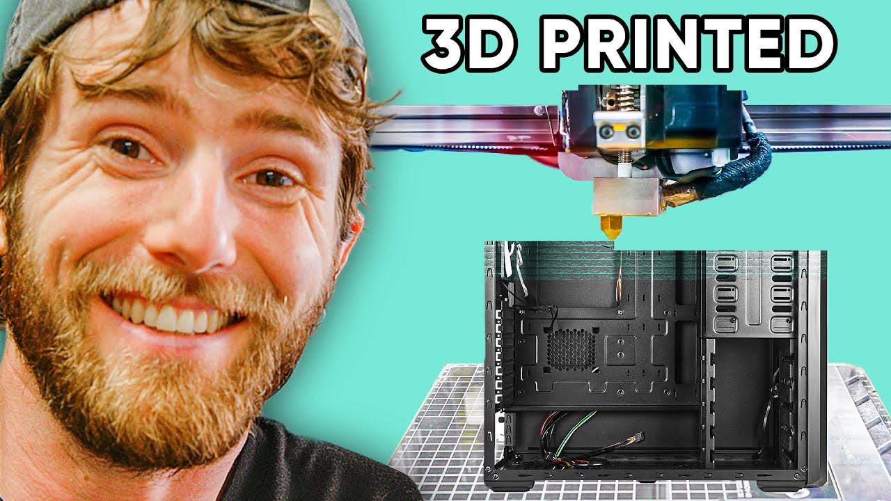 You wouldn’t DOWNLOAD a PC CASE?! - 3D Printed PC