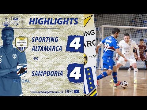 HIGHLIGHTS | SPORTING ALTAMARCA vs SAMPDORIA FUTSAL