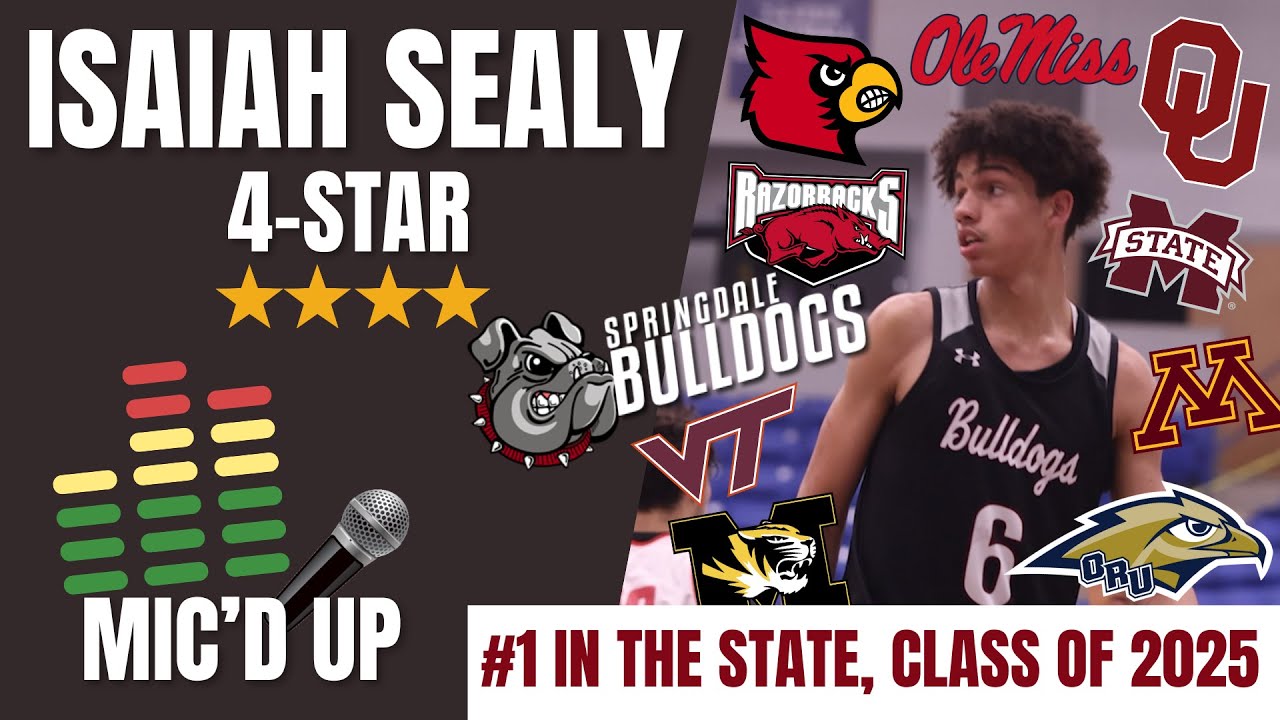 The #1 Ranked PG in the State, Isaiah Sealy Mic'd up !