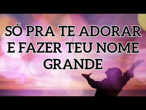 Jesus em tua presença (Só pra te adorar) - Asaph Borba (com letra)