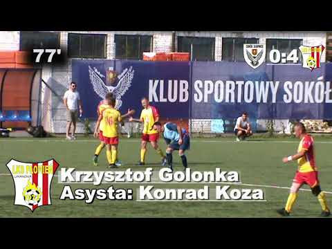 0:4 (77') Krzysztof Golonka: Sokół II - Płomień Limanowa (13.09.2020)