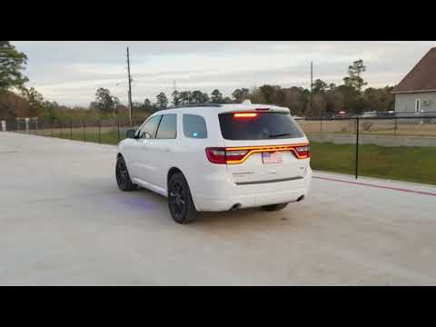 2018 Dodge Durango with Feniex And Sound Off Signal