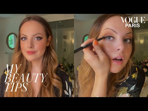 Elizabeth Gillies’ Guide To Hollywood Glamour & Perfect Eyeliner | My Beauty Tips | Vogue Paris