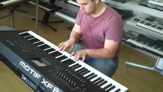 Video thumbnail for YAMAHA MOTIF XF8 , NATURAL GRAND S6 PIANO . COM ERIC NYCOLAS by CLASSIC KEYBOARDS