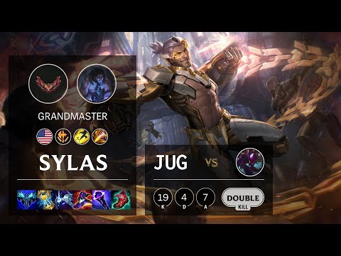Sylas Jungle vs Kha'Zix - NA Grandmaster Patch 12.4