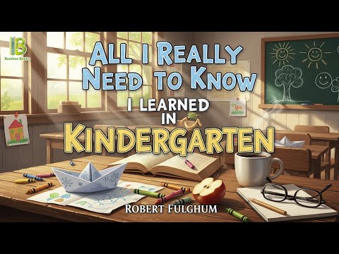All I Really Need To Know I Learned In Kindergarten - Robert Fulghum | Book Summary