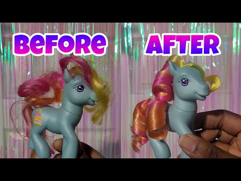 MLP G3 Doll Hair Transformation 🍰 Party Cake