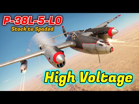 P-38L-5-LO - Stock to Spaded - Should You Grind/Spade It? The Best P-38 Lightning [War Thunder]