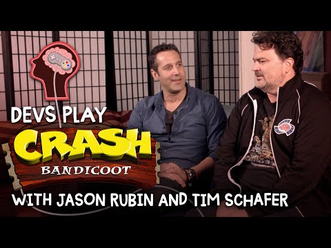 Devs Play S2E07 · "Crash Bandicoot" with Jason Rubin and Tim Schafer