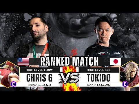 SF6 ▰ CHRIS G (Terry) vs TOKIDO (Ken) FULL MATCH ▰ High Level Gameplay | Street Fighter 6