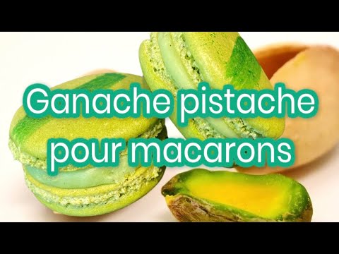 Tuto : ganache pistache pour macarons